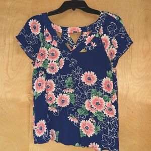 Maeve short sleeve top. Size 8